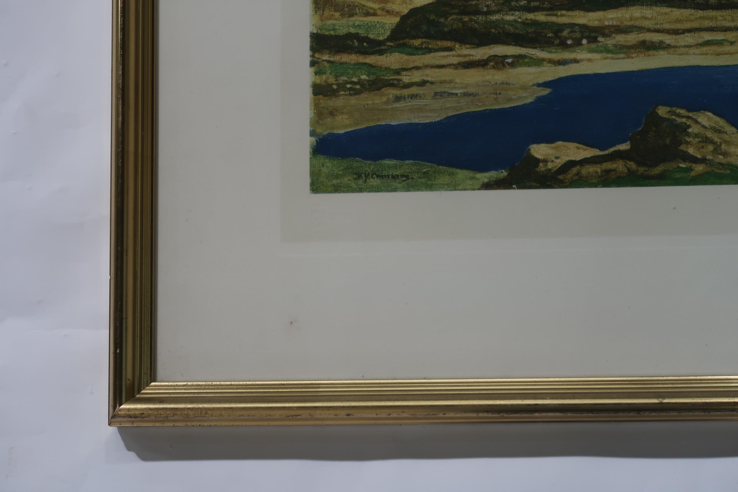 SIR DAVID YOUNG CAMERON Landscape, signed, print, 38 x 52cm Condition Report:Available upon request - Image 3 of 4