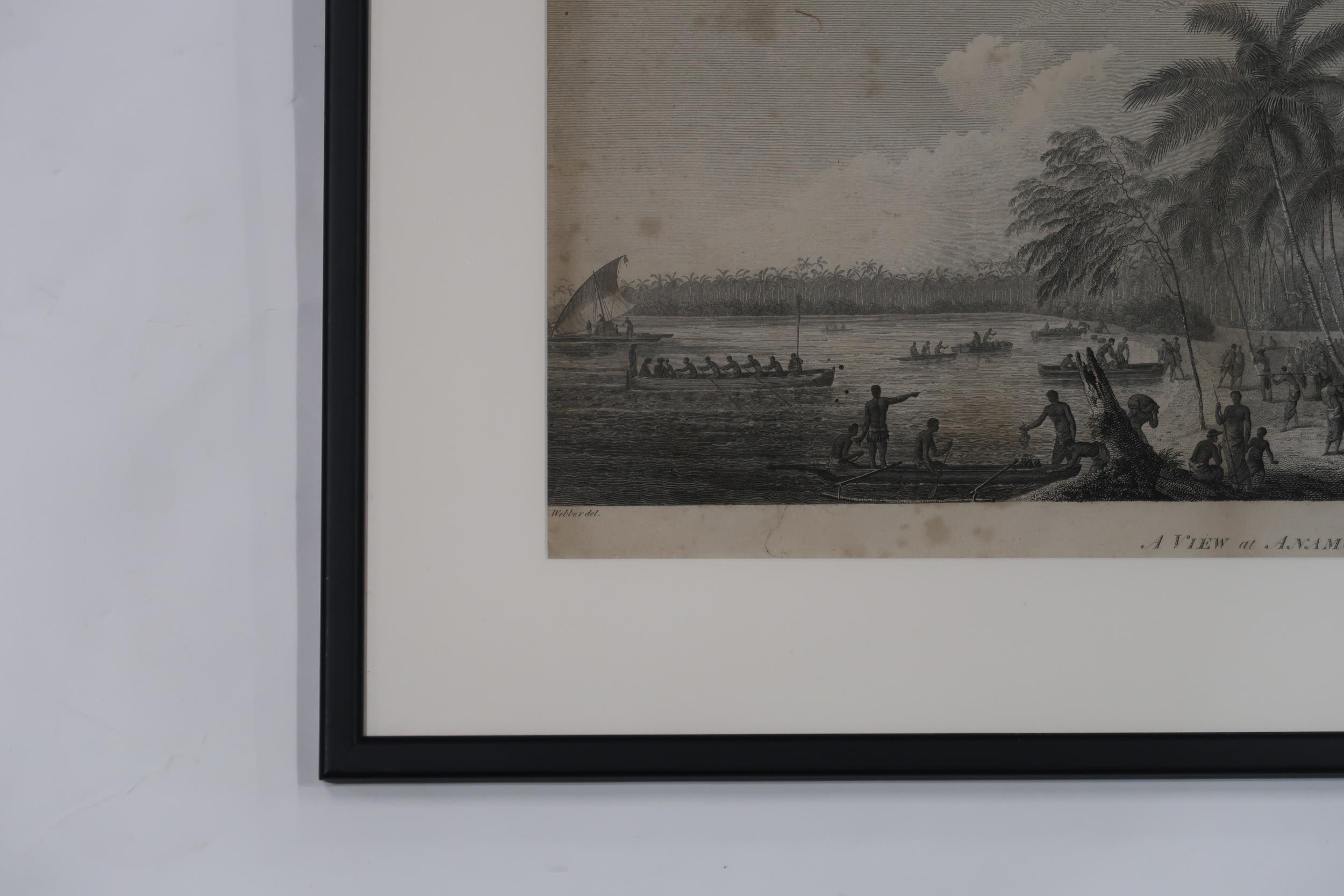 AFTER WEBBER ENGRAVED BY BYRNE A view at Anamooka, 24 x 49cm  Condition Report:Available upon - Image 3 of 3