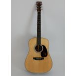 A Martin & Co HD28 Dreadnought Centennial acoustic guitar, serial number 2064112 together with a