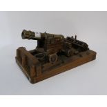 A model of a ships cannon, Short M.L. 32 x 25 Condition Report:Available upon request