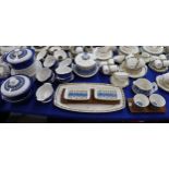 Assorted Finnish Turi design Chipea tablewares and Burleighware Ironstone Mosaic tablewares