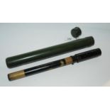 A military MkII, No.22 Sighting Telescope in metal case Condition Report:Available upon request