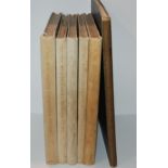 Five volumes of The Old Water-Colour Society's Club etc Condition Report:Available upon request