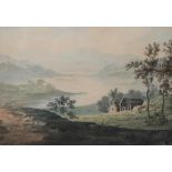 ATTRIBUTED TO JOHN FLEMING Loch Tay, watercolour, 24 x 34cm Condition Report:Available upon request