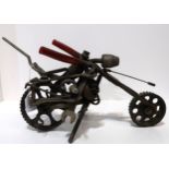 WILLEM CERNEUS (DUTCH b.1932) MOTO RED Metal, 40cm (length) Condition Report:Available upon request