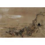 WILLIAM COLLINGWOOD Stirling, stamped name and dated July, 25/40, watercolour and pencil, 22 x