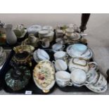 A quantity of assorted decorative ceramics including teawares, dishes, platters, bowls etc Condition