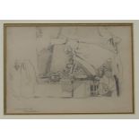 ROGER BANKS Raubritter 1936, Kellie Garden, signed watercolour and dated, 1991, 31 x 19cm and