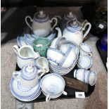 A Chinese rice china tea and coffee set Condition Report:Not available for this lot.