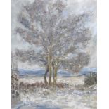 A. G. CAIRNS SMITH WINTER LANDSCAPE  Oil on canvas, signed lower left, 76 x 59cm, together with