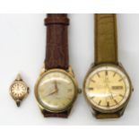 A gents Omega Automatic Seamaster, together with a gents and ladies Certina watch heads Condition