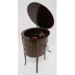 An Edwardian mahogany "Tyrela" gramophone Condition Report:Available upon request