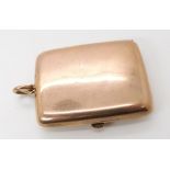 A 9ct gold vesta case, hallmarked London 1906, weight 23.8gms Condition Report:Available upon