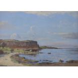 JAMES BLAIN A peaceful morning, Drumadoon, signed, oil on board, 46 x 60cm Condition Report: