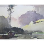 ALBERT GORDON THOMAS R.S.W Landscape, signed, watercolour, 50 x 63cm Condition Report:Available upon