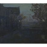 ELLEN MALCOLM R.S.A Evening In Autumn, signed, oil on board, 35 x 40cm Condition Report:Available