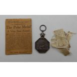 1875 POLAR DISCOVERIES MEDAL with ribbon, unnamed, 6.3cm long Condition Report:Available upon