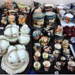 A large collection of Doulton and other character and toby jugs Condition Report:Not available for
