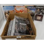 A lot of Rock Society music magazines some with compact disc giveaways Condition Report:Available