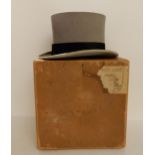 A Scott and Co top hat in grey Condition Report:Available upon request