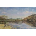 J.W.FERGUSON Loch Lomond, signed, oil on board, 40 x 60cm Condition Report:Available upon request