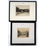 FIVE VARIOUS ETCHINGS comprising;Law, Simes, Sweet, Affleck and Winter (5) Condition Report: