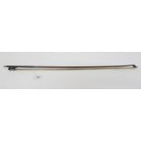 A violin bow 46 grams 72.5cm with a case Condition Report:Available upon request