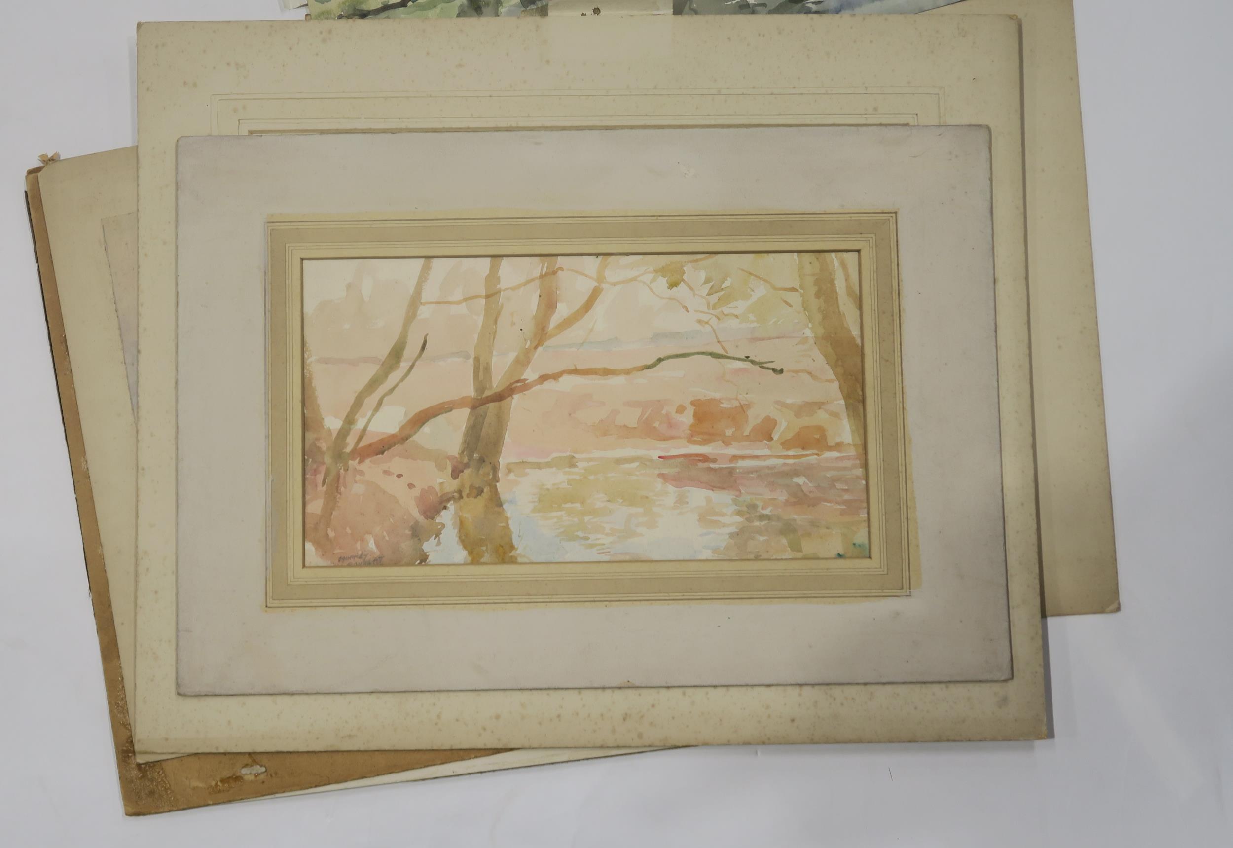 MURRAY MCNEEL CAIRD URQUHART (SCOTTISH 1880-1972) A COLLECTION OF 12 WATERCOLOURS ON PAPER, - Image 6 of 6