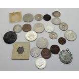 A lot of various British West Africa, American coins etc Condition Report:Available upon request