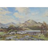 R THOMSON Loch Sunart, signed, oil on board, 37 x 52cm Condition Report:Available upon request