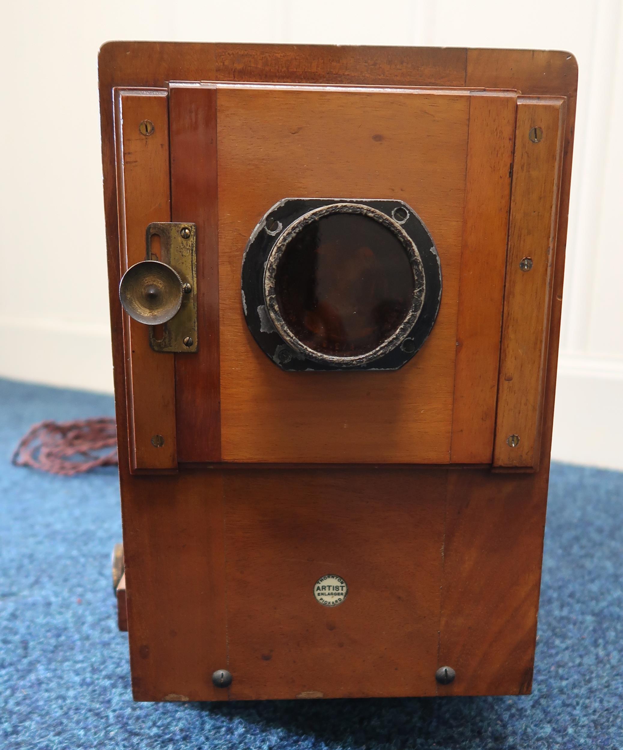 A Victorian oak Thornton Pickard artist enlarger Condition Report:Available upon request - Image 2 of 2