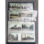 A QUANTITY OF POSTCARDS AND STAMPS Condition Report:Available upon request