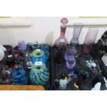 A collection of glassware including Caithness, Mdina and others Condition Report:Not available for