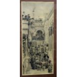 LAWRENCE ALMA- TADEMA Festival, signed, print, 90 x 40cm Condition Report:Available upon request