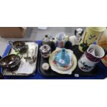 Assorted Scottish lady artist painted ceramics including Constance B Kirkwood and others, together