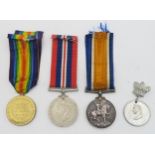 The Great War for Civilisation 1914-1919 medal and the 1914-1918 medal awarded to 7055 DVR S.