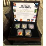 A collection of box set stamps, Marvel, Harry Potter, The Simpsons, James Bond etc Condition