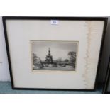 A framed lithographic print of the Stewart Fountain Condition Report:Available upon request
