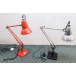 A lot of two 20th century two stepped base Anglepoise desk lamps (2) Condition Report:Available upon