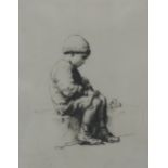 SIDNEY TUSHINGHAM Boy of Tuscania, signed, etching, 27 x 22cm Condition Report:Available upon