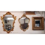 A lot of five contemporary gilt framed wall mirrors (5) Condition Report:Available upon request