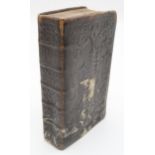 A bible printed by Alexander Kincaid, Edinburgh 1758 with inscription dated 1791, Scottish