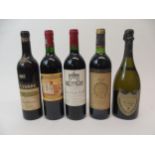 A BOTTLE OF GRAND VILLE DE LEOVILLE, 1985 75cl, a bottle of Chateau Gruaud Larose, 1982, 75cl, a