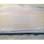 JOHN HOUSTON OBE RSA (1930-2008) SEA EDGE, SUMMER  Oil on canvas, signed lower left, 49 x 60cm (19.