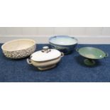 A lot of four assorted ceramic items etc Condition Report:Available upon request