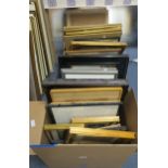 THREE BOXES OF PICTURES including watercolours, oils, etc (a lot) Condition Report:Available upon