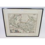 TIMOTHY PONT HAND COLOURED MAP OF LENNOX, Dumbartonshire, 40 x 54cm Condition Report:Available