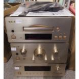 *WITHDRAWN* A Teac H500C CD player, H500I integrated stereo amplifier and a H500 AM/FM