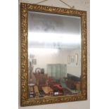 A lot of two contemporary bevelled glass wall mirrors (2) Condition Report:Available upon request