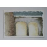 FOUR VARIOUS WORKS to include DONALD MACKENZIE (SCOTTISH), Torino Showers, watercolour, signed,